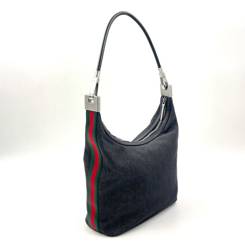 Gucci Sherry Line Canvas Shoulder Handbag - Picture 3 of 10